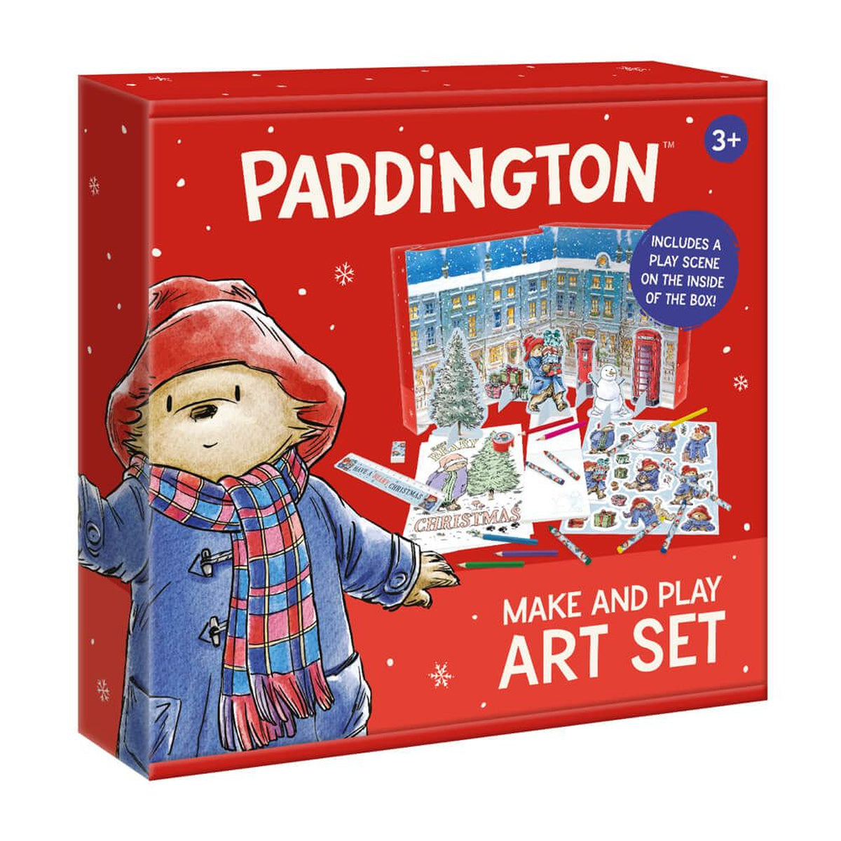 Paddington Christmas Make & Play Art Set