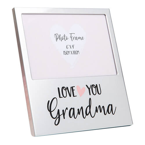 Mothers Day Gifts elsker dig aluminium fotoramme