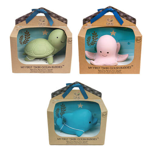 Rubber Ocean Buddy Rattle & Bath Toy (Boxed)