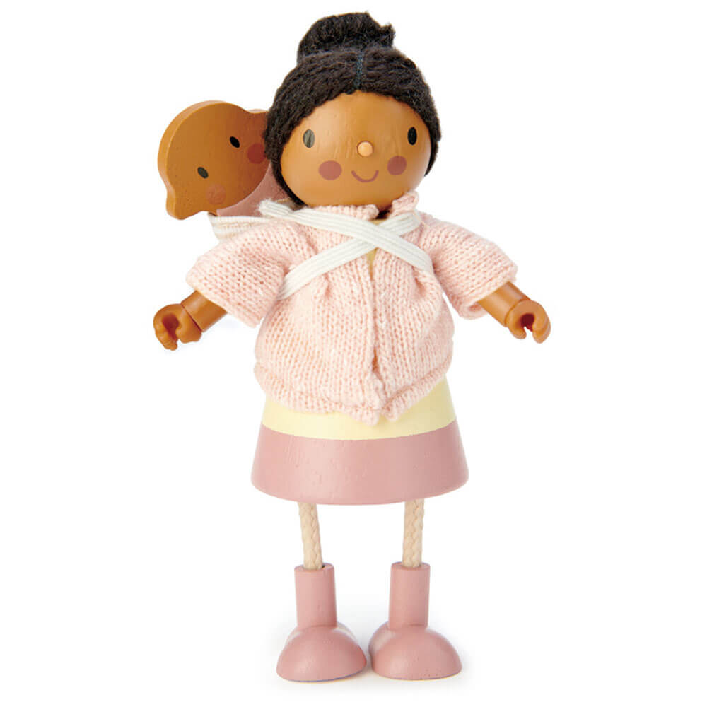 Leaf Toys Wooden Doll with Flexible Limbs