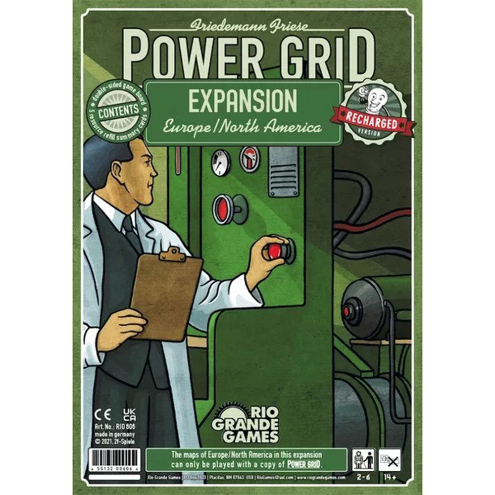 Power Grid Europe/North America RPG Expansion