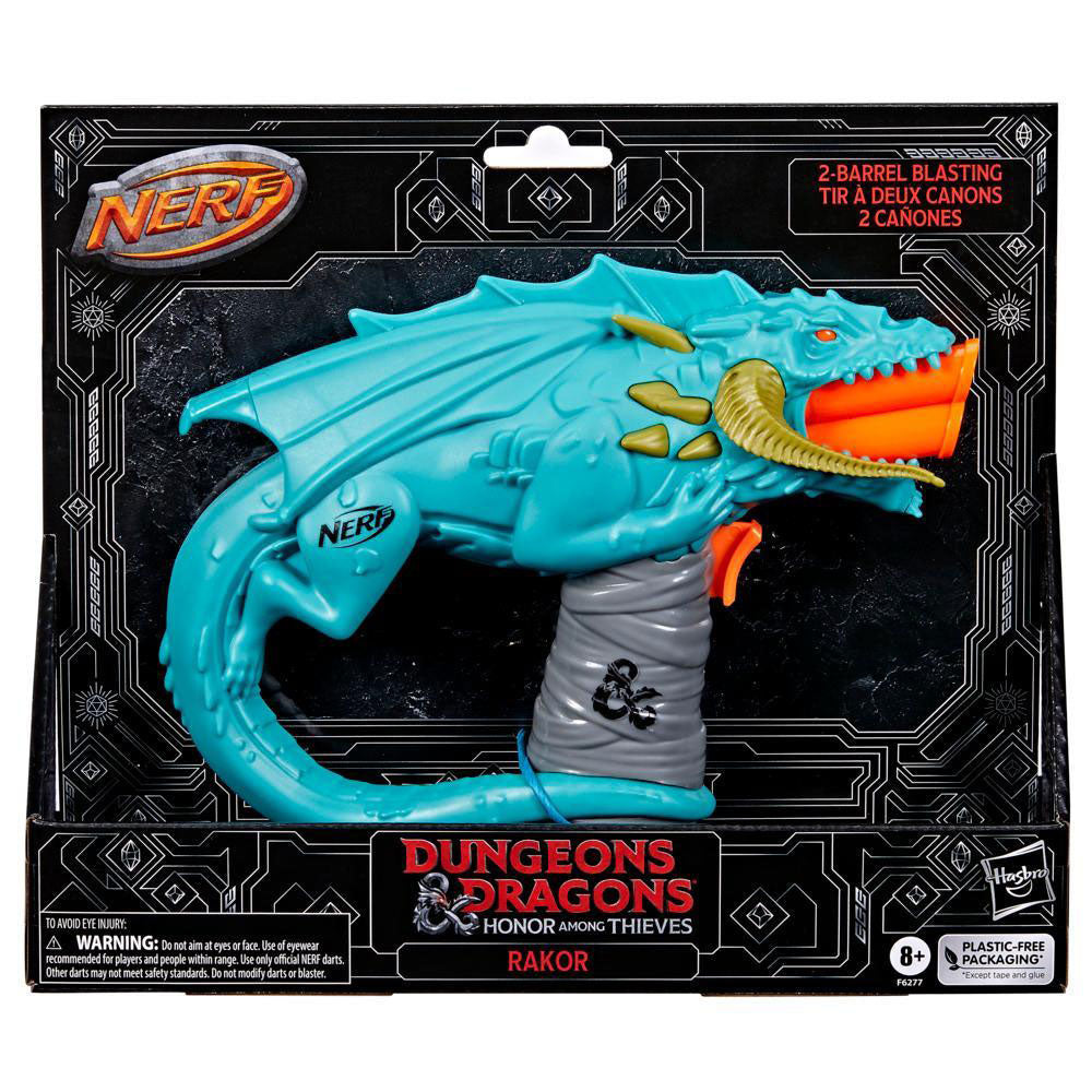 Nerf Dragones y Mazmorras Rakor Blaster