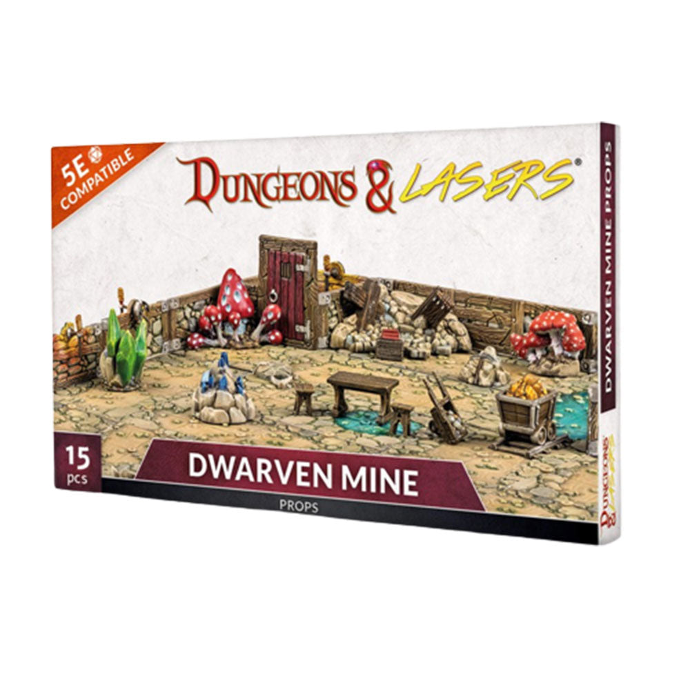  Dungeons & Lasers RPG Miniatur