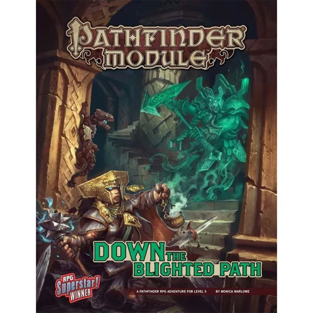 Pathfinder Module Down the Blighted Path RPG 1st Ed