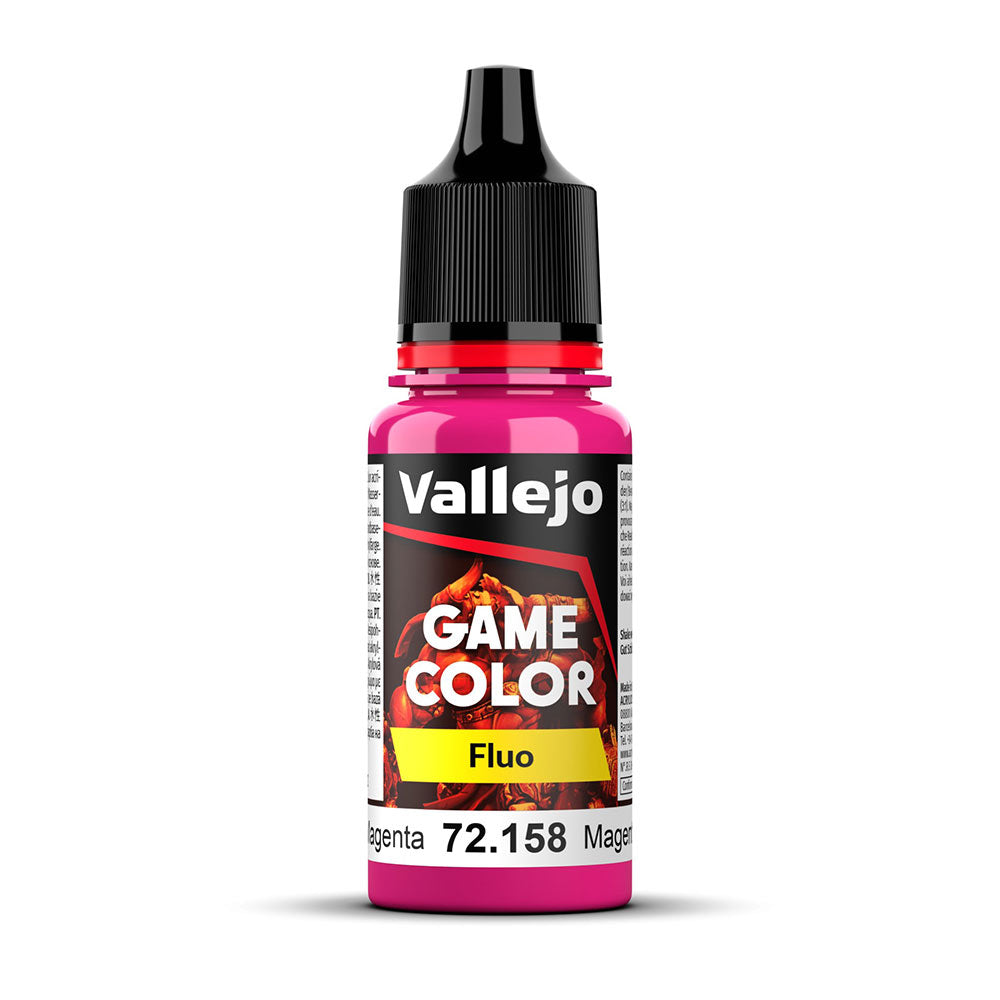  Vallejo Game Color Figure Fluoreszierende Farbe 18 ml