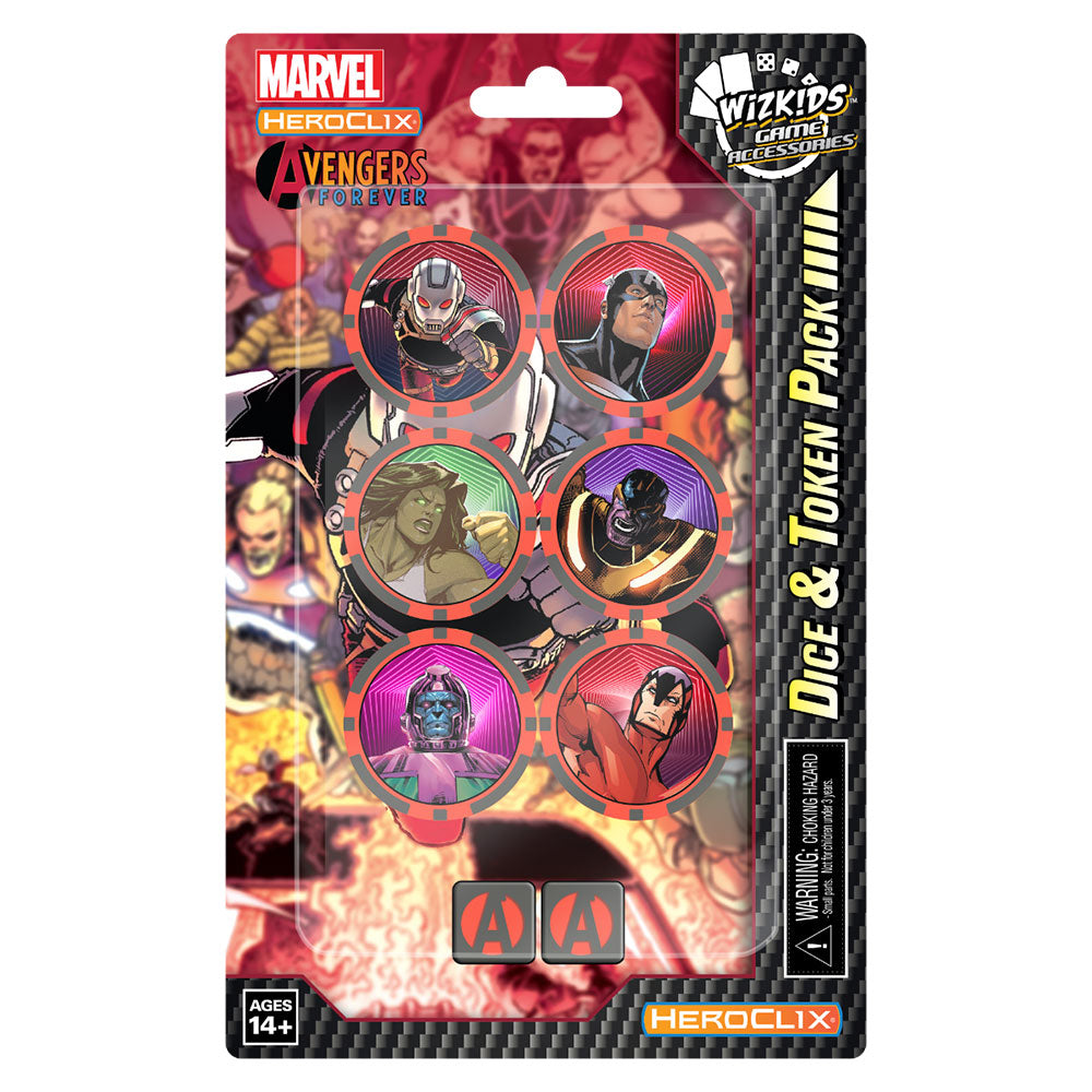 Marvel Avengers Forever Dice & Token Pack