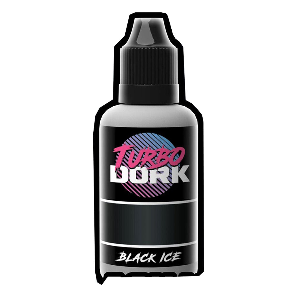 Turbo Dork Black Ice Metallic Acrylic Paint 20mL