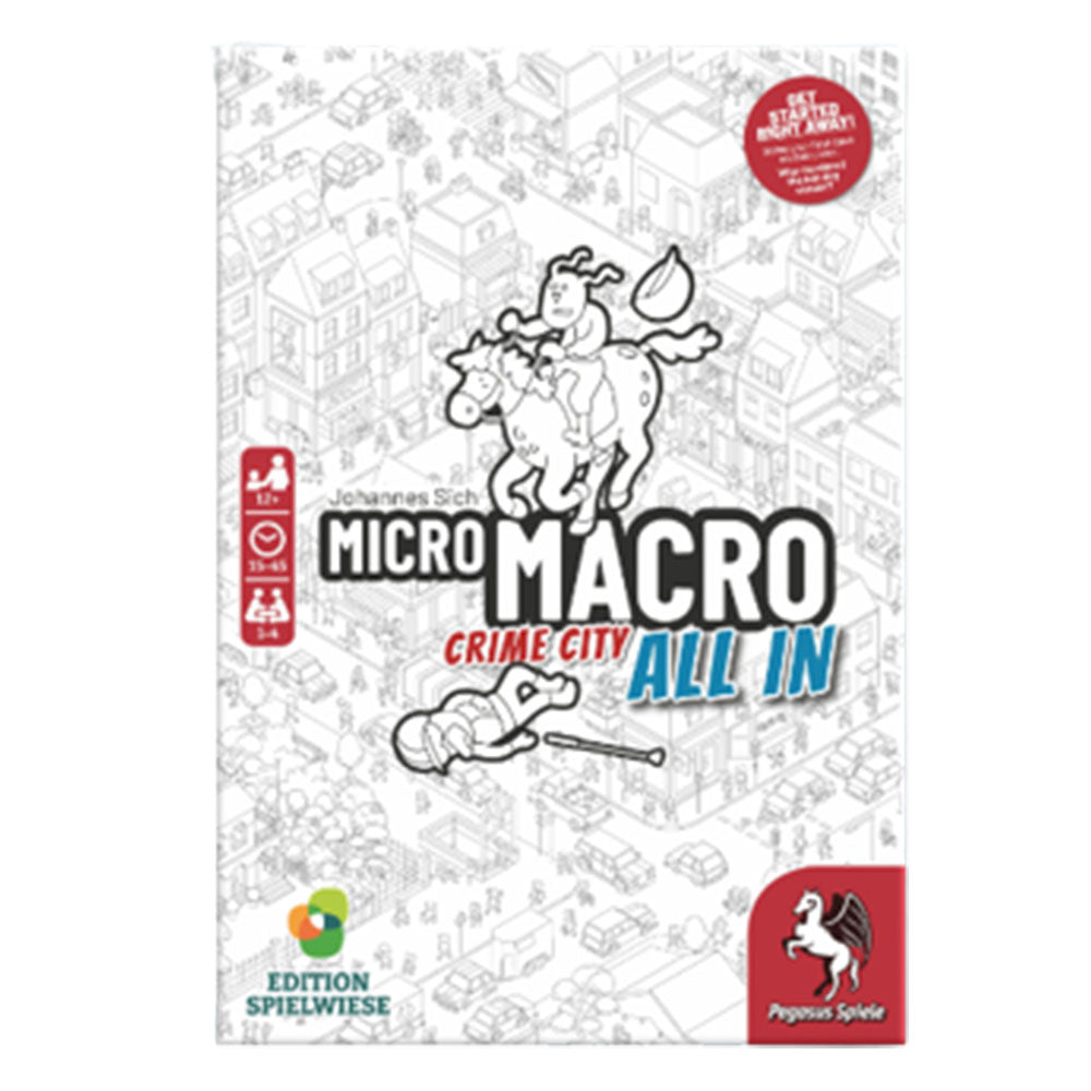 MicroMacro Crime City All In Board Game