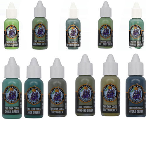 Two Thin Coats Acrylic Paint 15mL (Green)