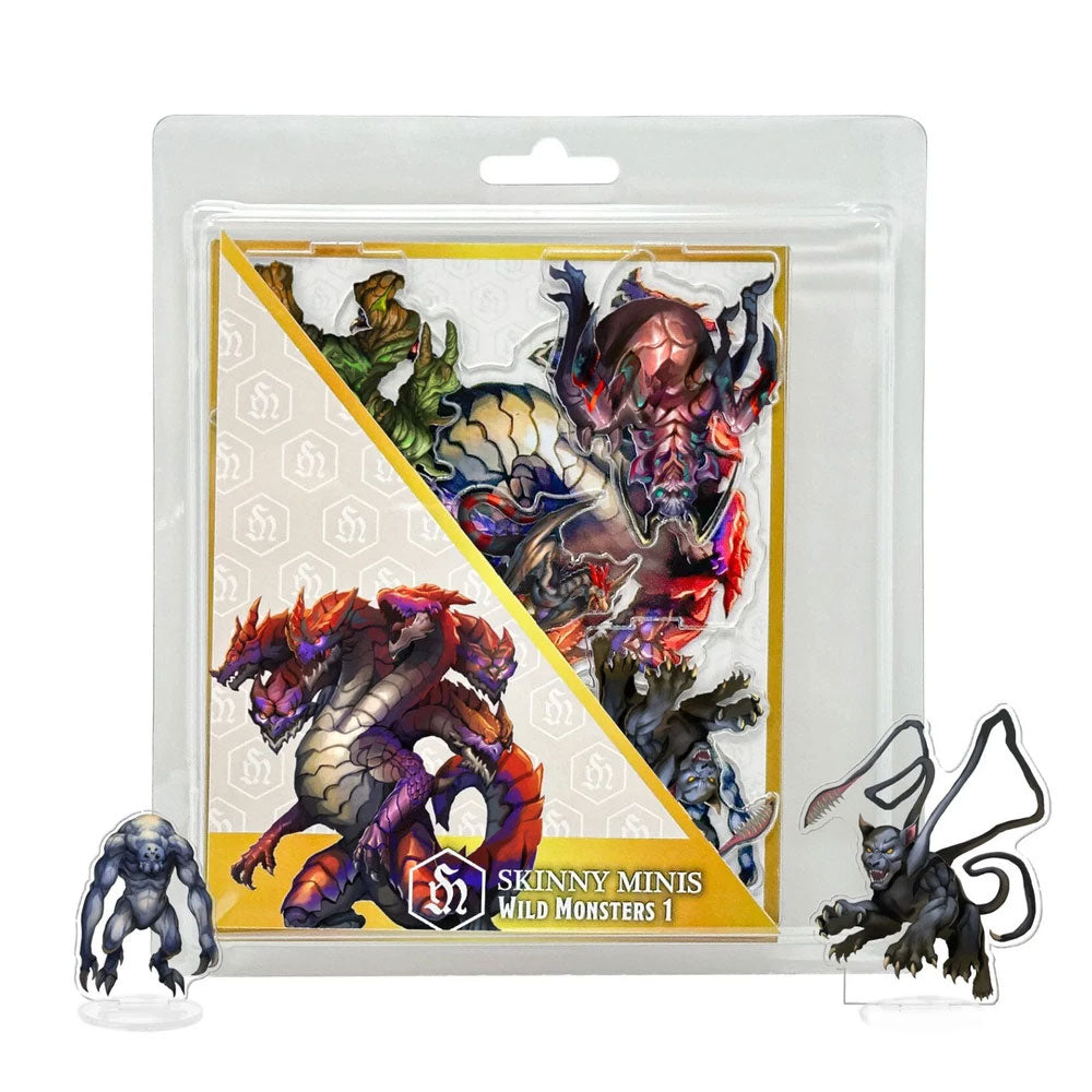 Skinny Minis Wilderness Beasts Board Game