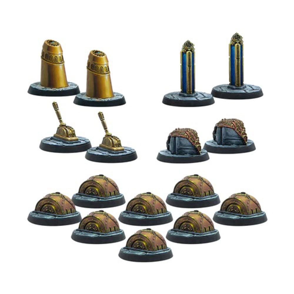Elder Scrolls Call to Arms Dwemer Markers and Tokens