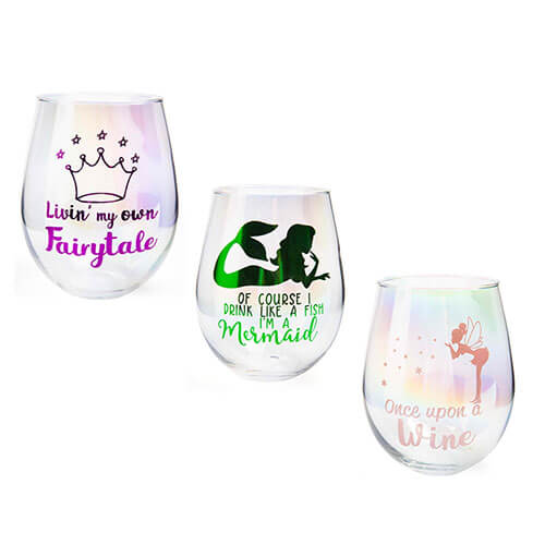 Aurora Stemless Wine Glass