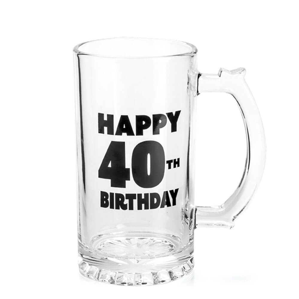 Happy Birthday Beer Stein