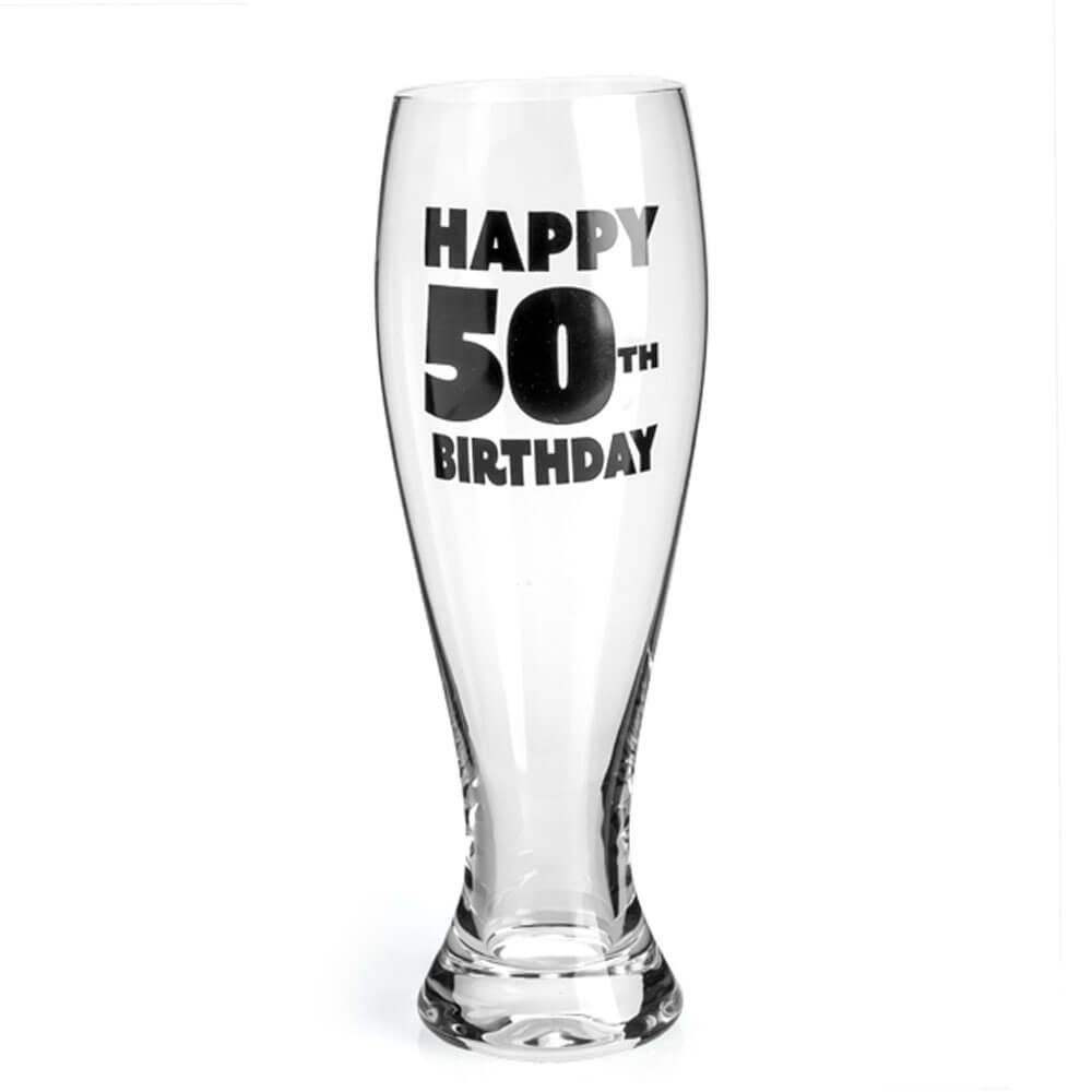 Alles Gute zum Geburtstag Pilsner-Glas