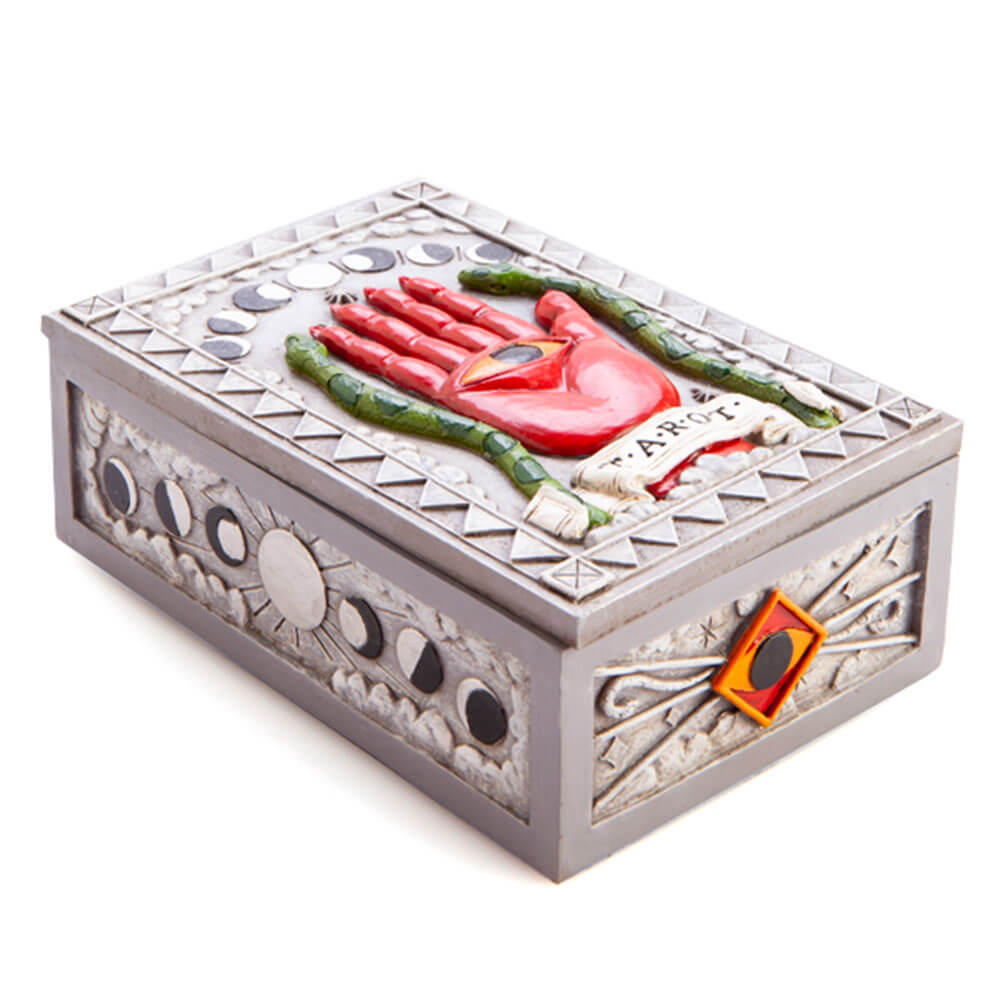  Luxuriöse Tarot-Box aus Polyresin