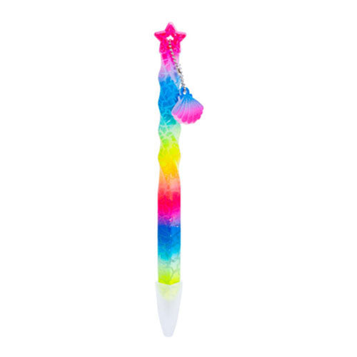 Spiral Ball Pen with Charm