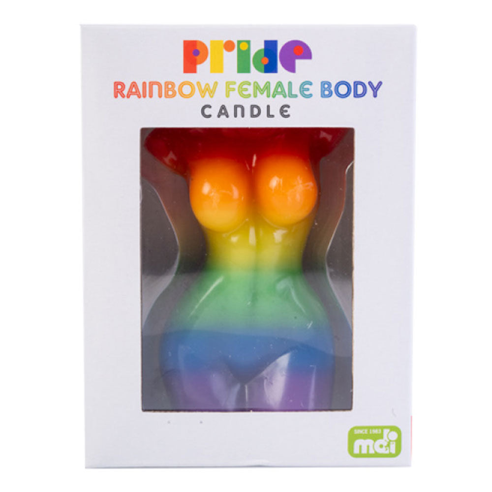 Regenbogen-Pride-Körperkerze