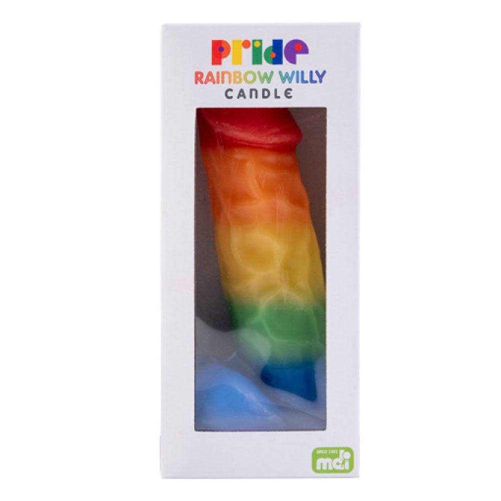 Willy Regenbogen-Pride-Kerze