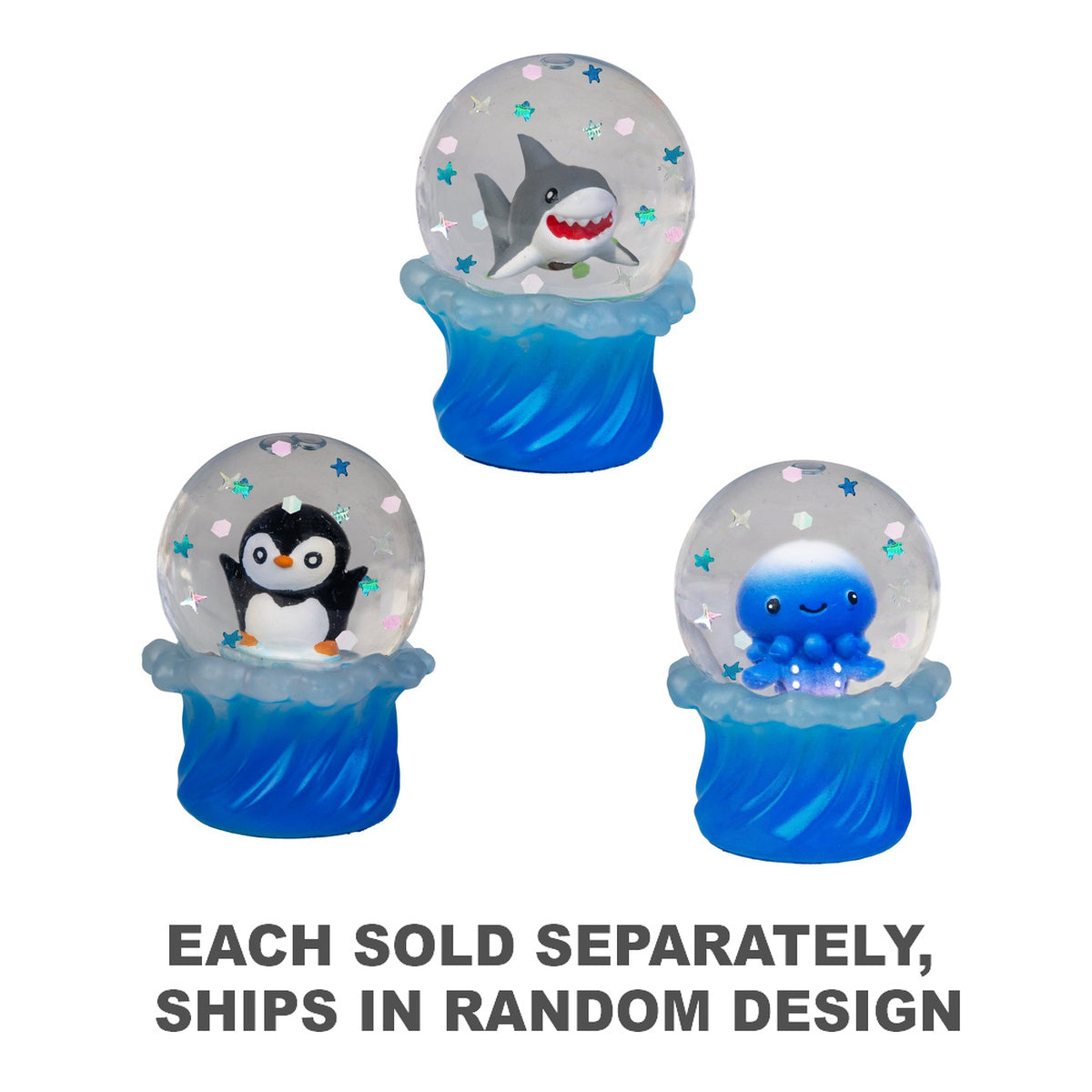 Smoosho's Glow in the Dark Snow Globe Toy