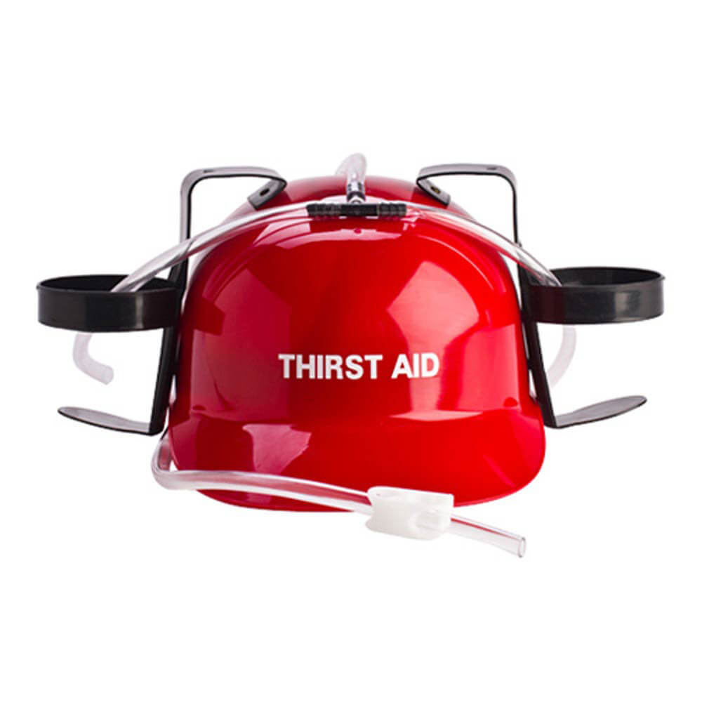 Thirst Aid Drinking Hat