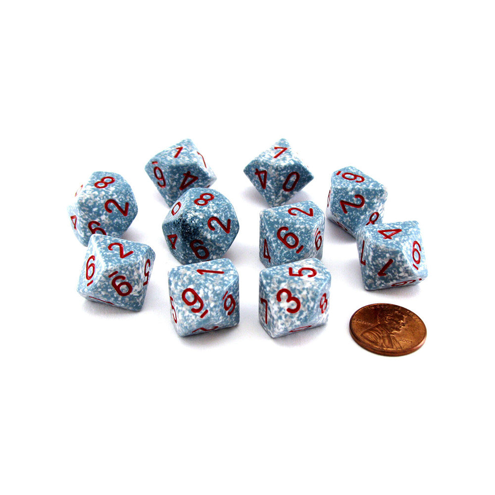 Chessex D10 Polyhedral Dice (Pack of 10)