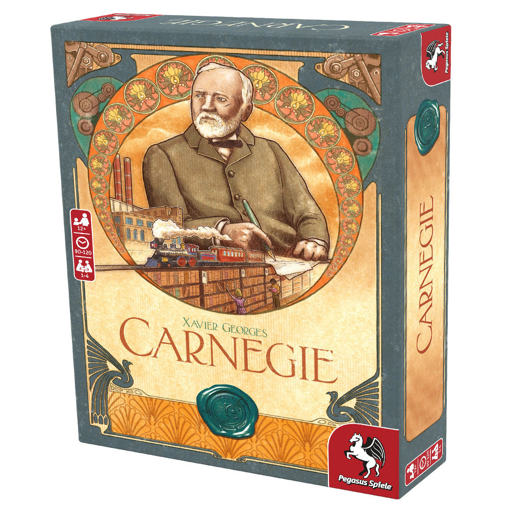 Pegasus Spiele Carnegie Board Game