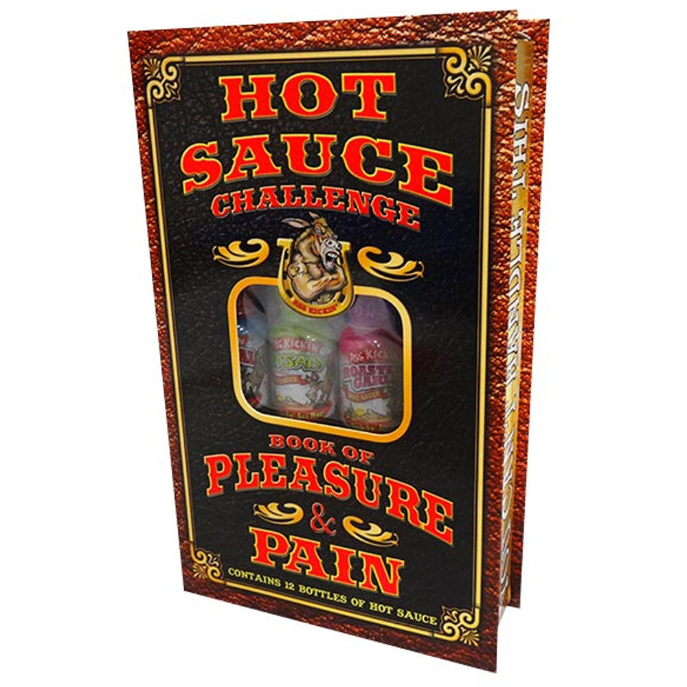 Ass Kickin Hot Sauce Challenge Book of Pleasure & Pain