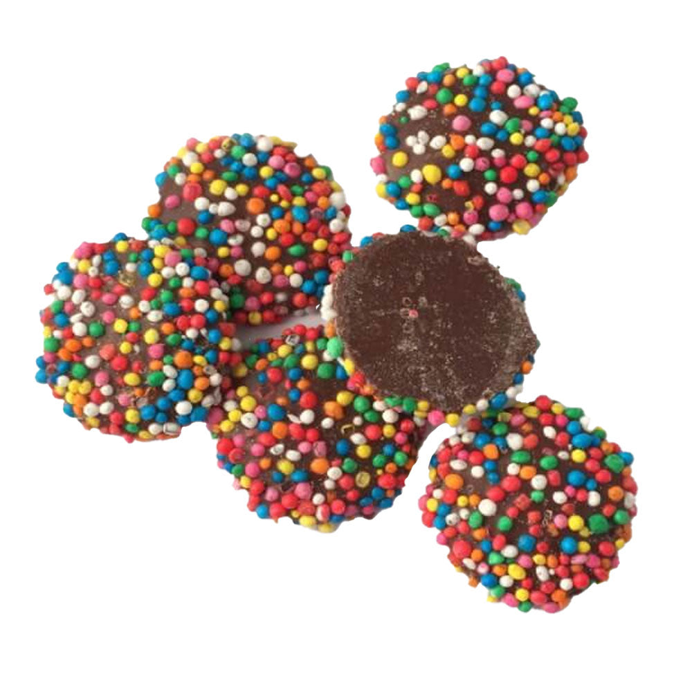 Jóias de chocolate com manchas multicoloridas 8 kg