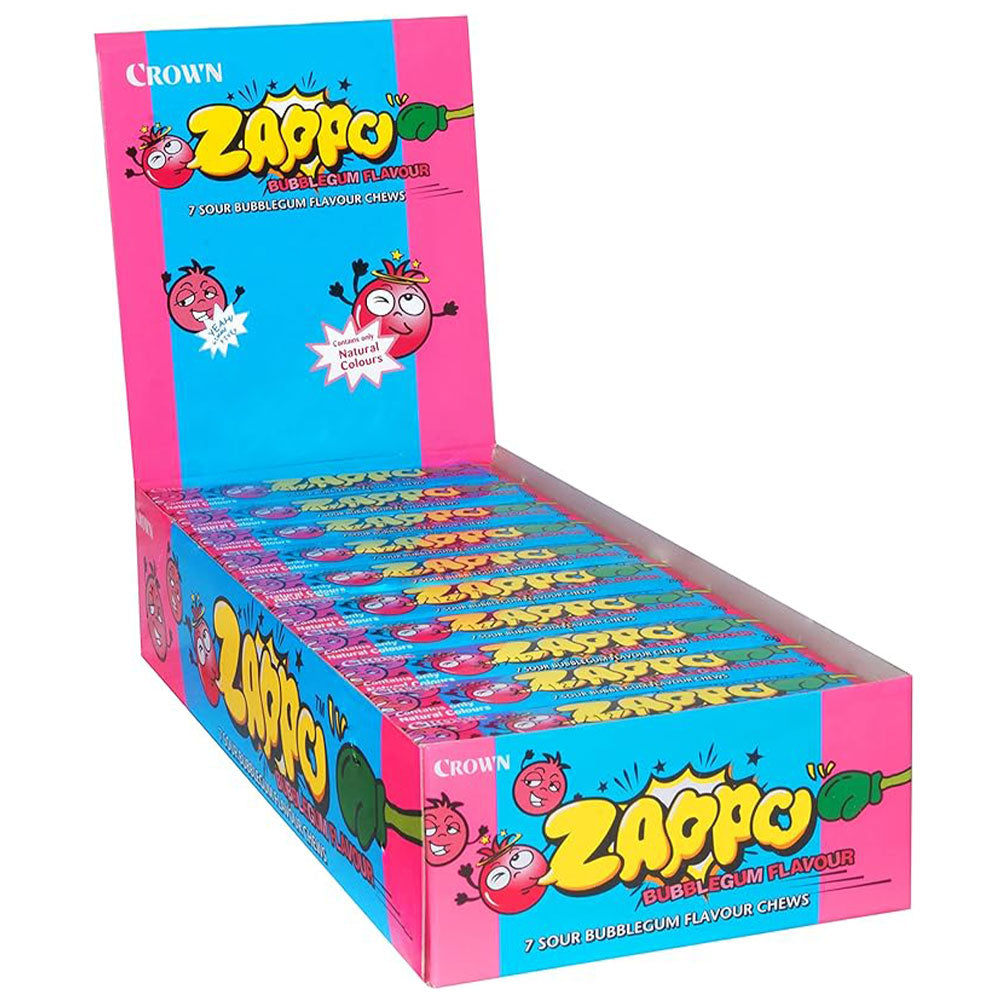 Zappo Bubble Gum Chews 60pcs