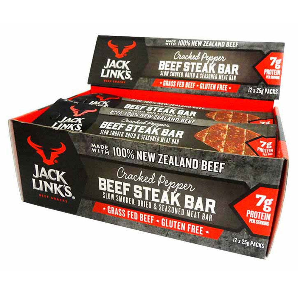 Jack Links Cracked Pepper Beef Steak Bars