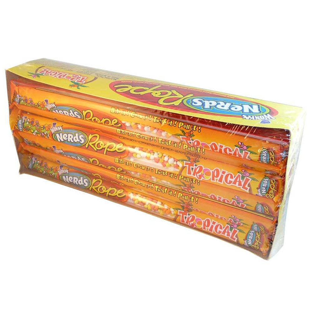 Wonka Nerds Tropical Rope Candy 24pcs