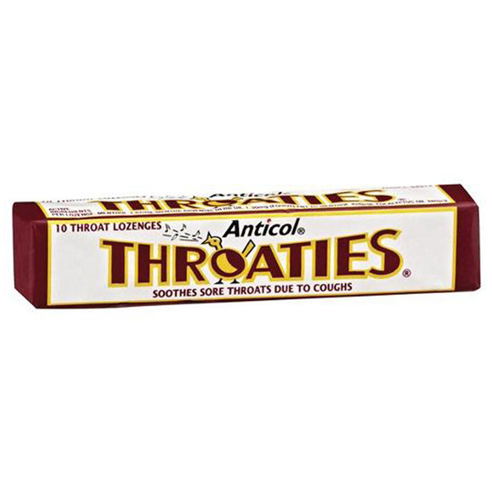 Nestle throaties stick medicinske sugetabletter 36 stk