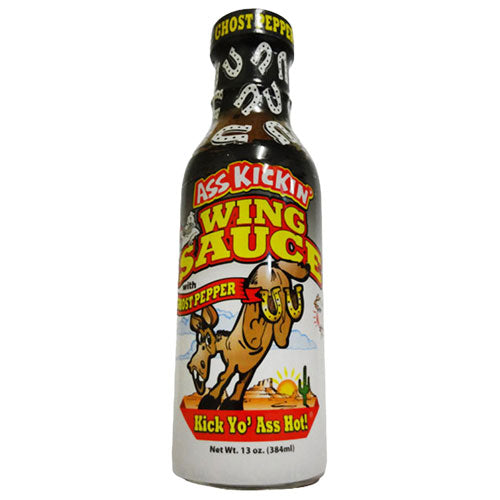 Ass Kickin Ghost Pepper Wing Sauce 348mL