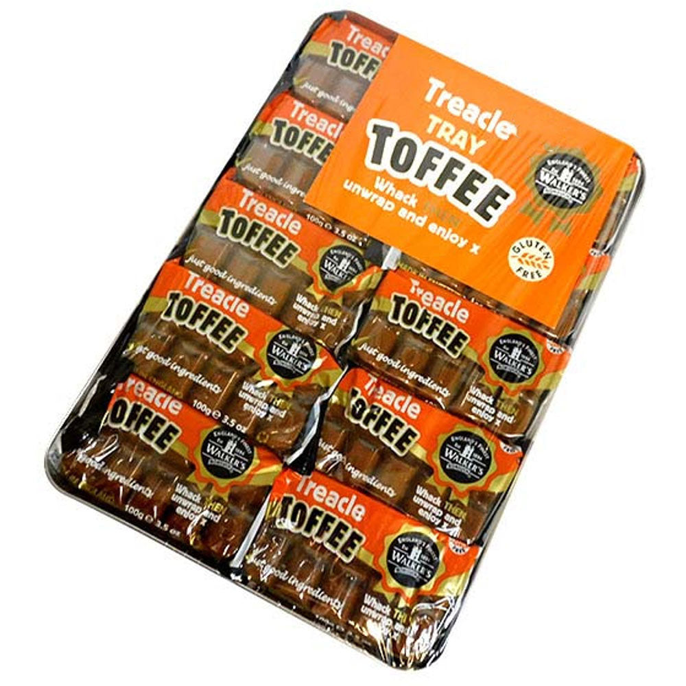 Walkers Toffee Tablett (10x100g)