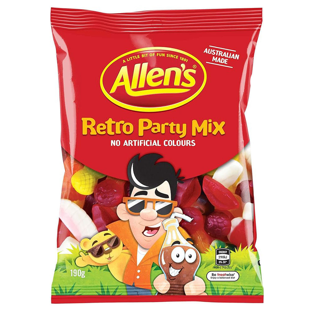 Allens Retro-Party-Mix 190g (12 Beutel)