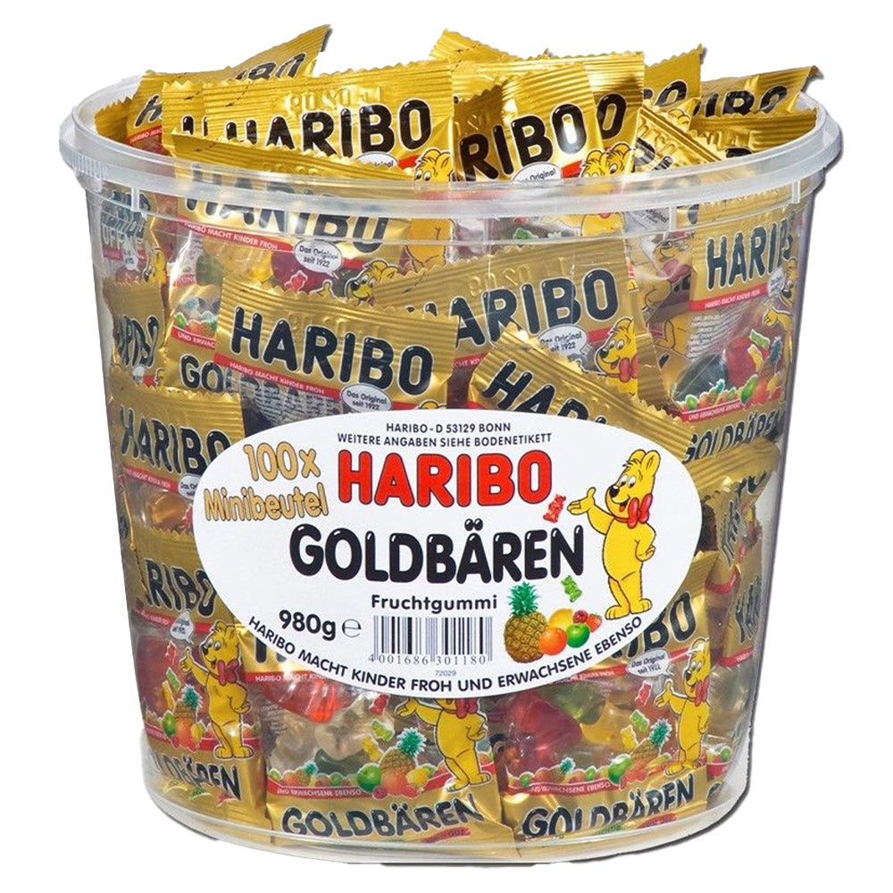 Haribo MiniBags Gold Bears Tub