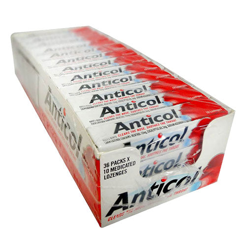 Allens Anticol Vapor Action sugetabletter (pakke med 36)