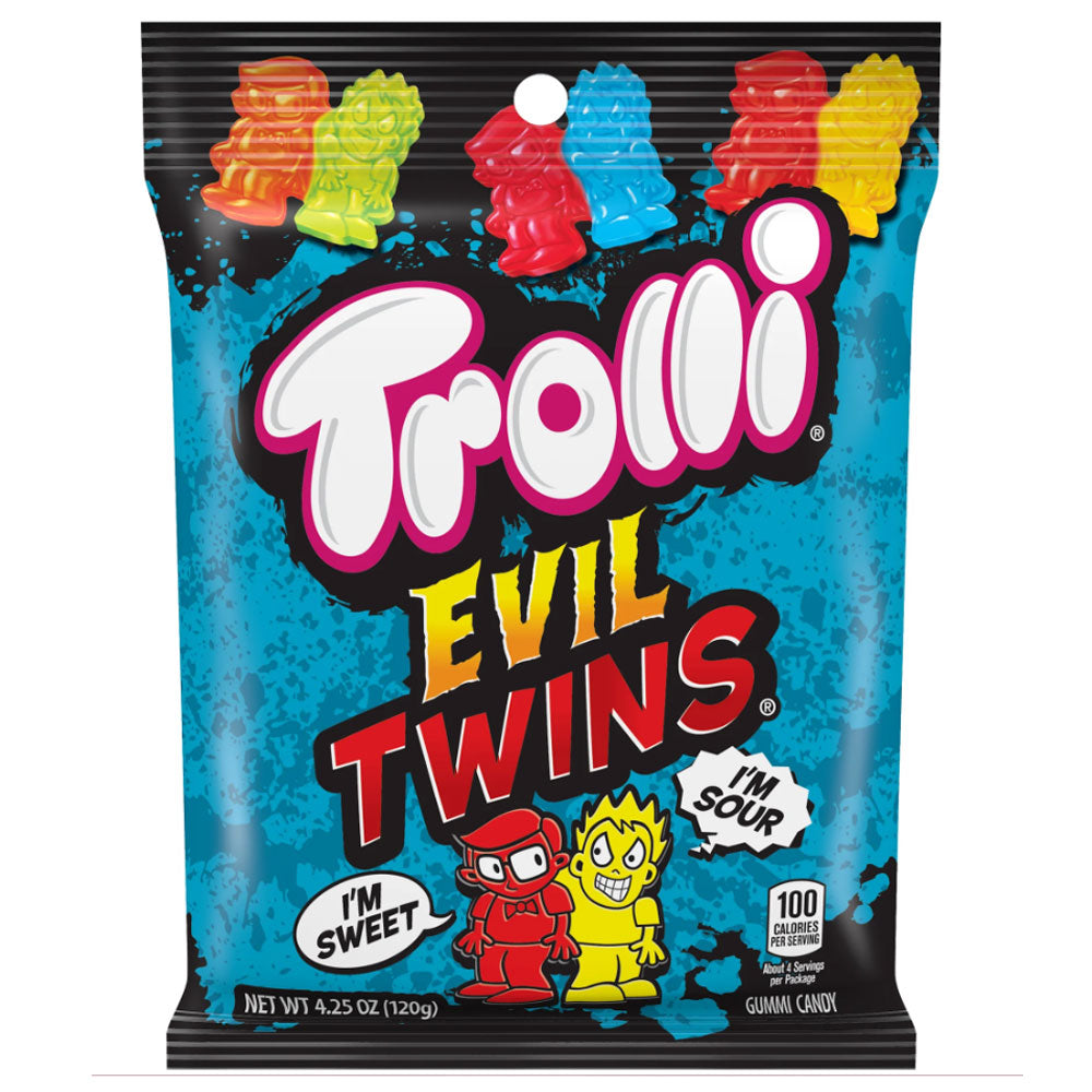 Trolli Evil Twins Peg Bag (12x120g)