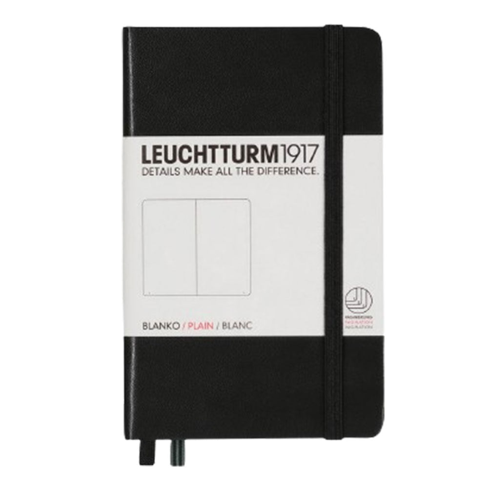 Reporter A6 Pocket Notepad with Hardcover (Black)