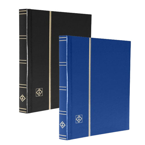 Grundlæggende ikke-polstret A5 Stockbook med 32 sorte sider