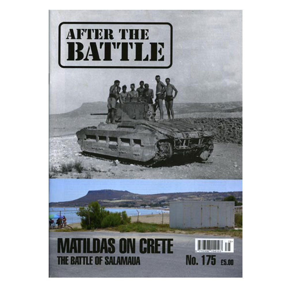 After the Battle Book #175 Matilda Tanks on Crete