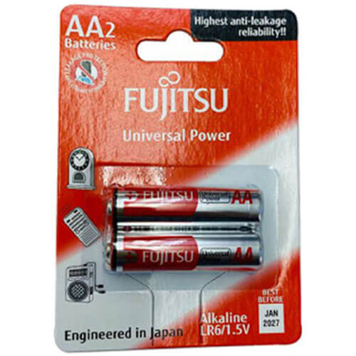 Fujitsu Alkaline Blister Universal Power (paket med 2)