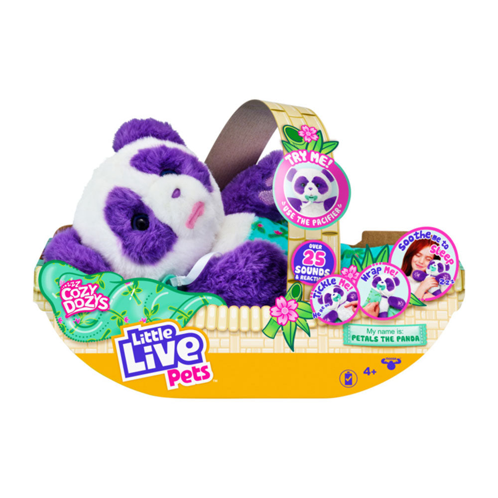 Little Live Pets S4 Petals The Panda Plush