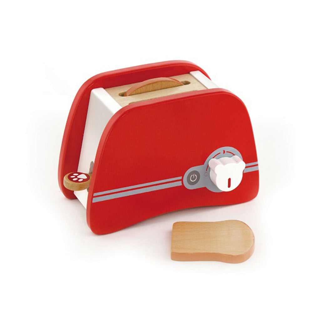 Viga Toy Wooden Toaster Red