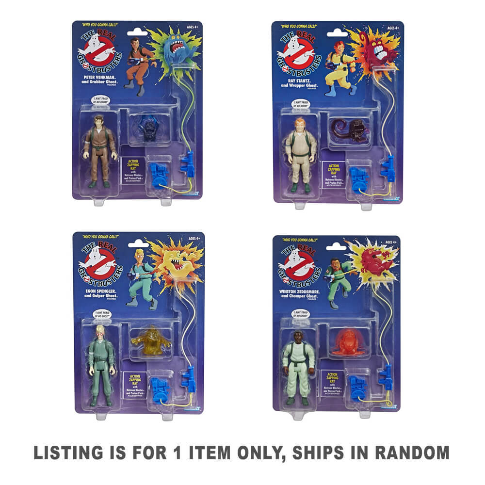 The Real Ghostbusters Classic Action Figure Toy (1pc Random)