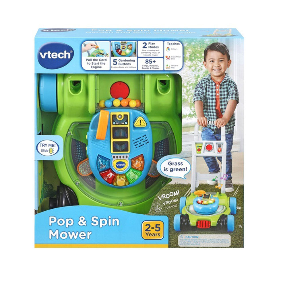 Vtech Pop & Spin Mower Activity Toy