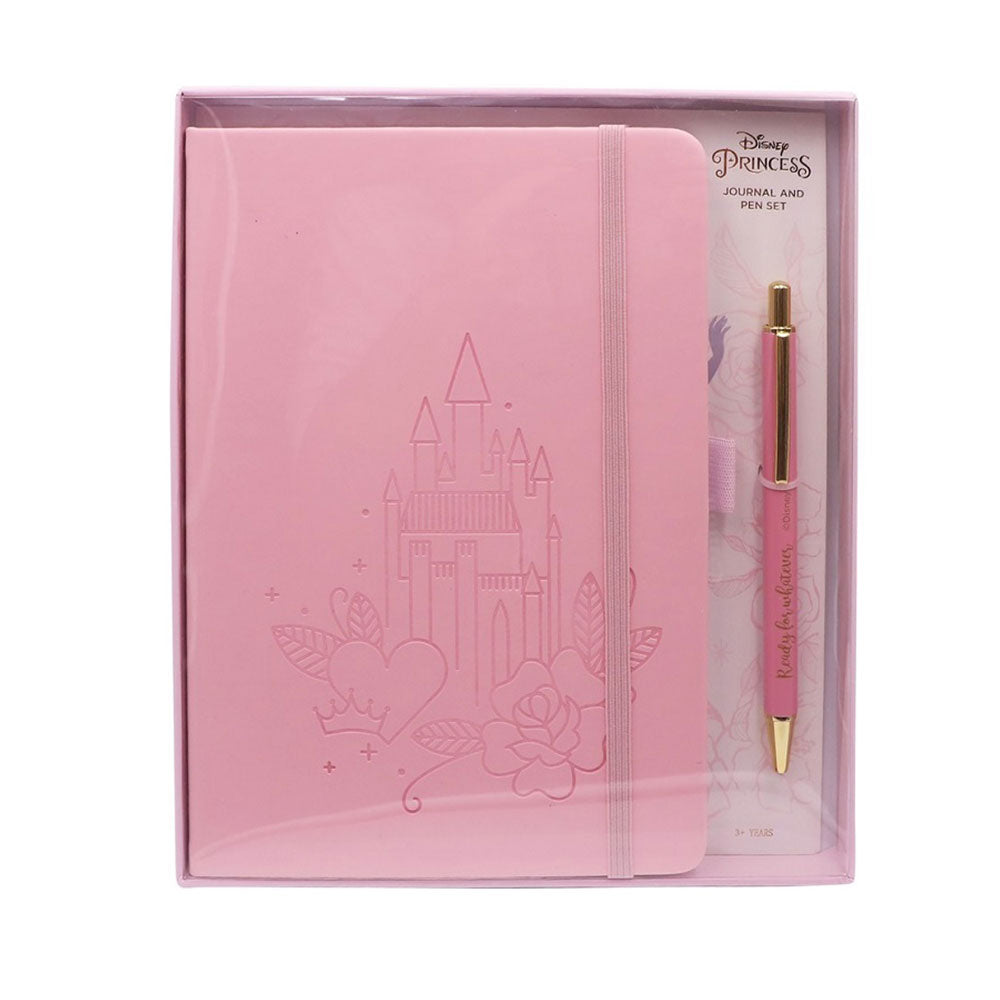 Disney Princesses Journal & Pen Set (Pink)