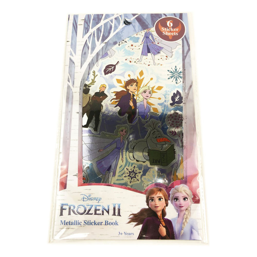 Disney Frozen 2 Metallic Sticker Book (6 Pages)