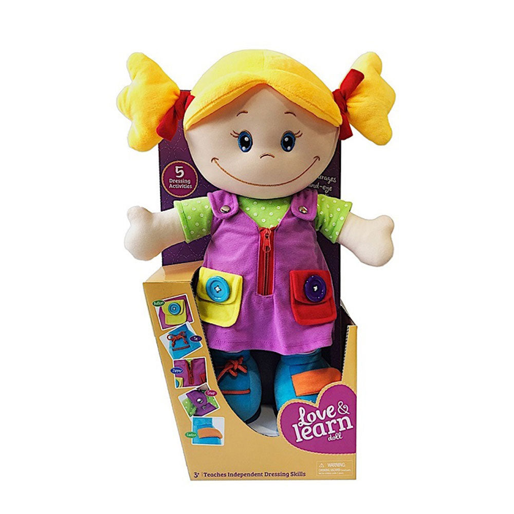 Love & Learn Dress-up Girl Doll 50cm