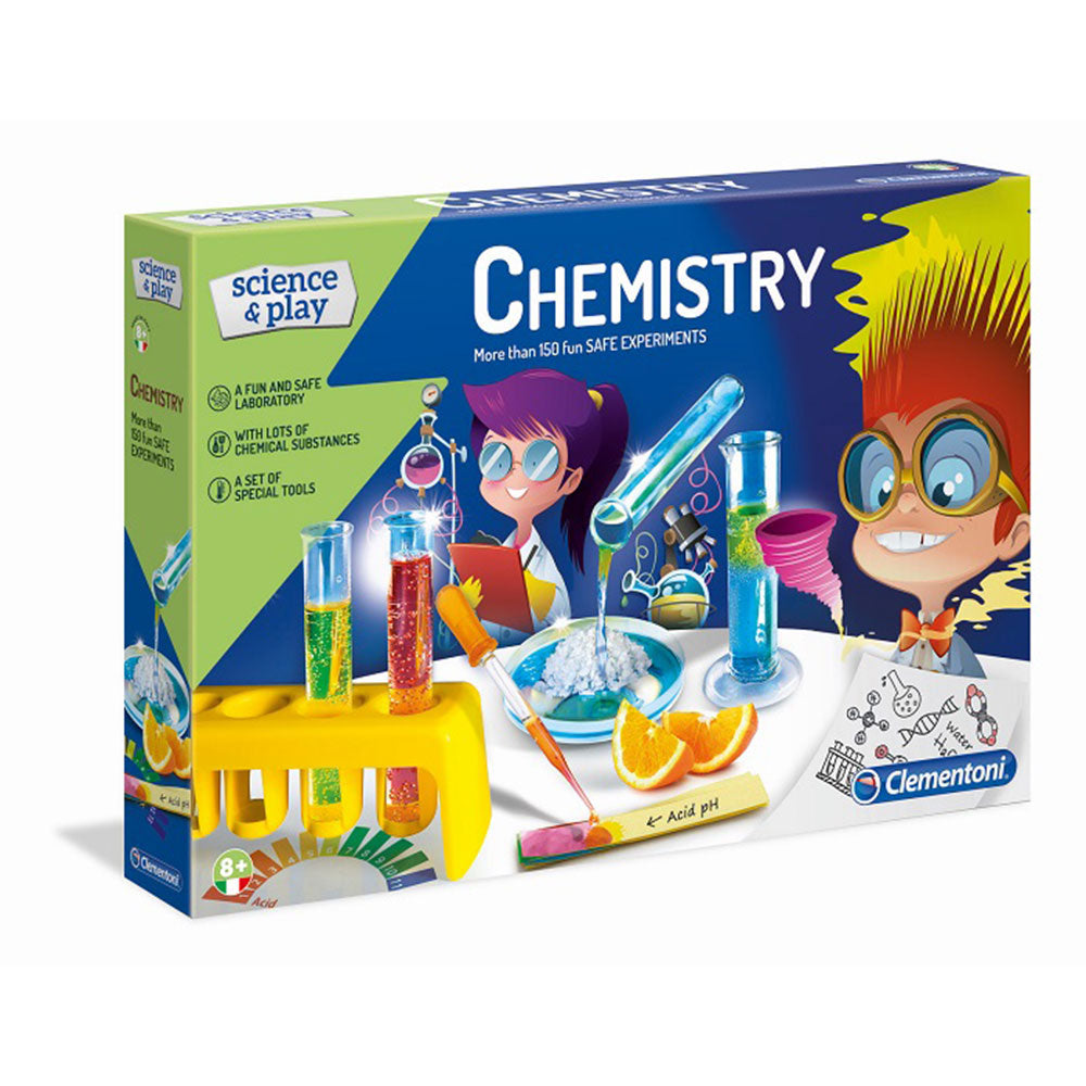 Clementoni Glow Chemistry Laboratory Science Kit